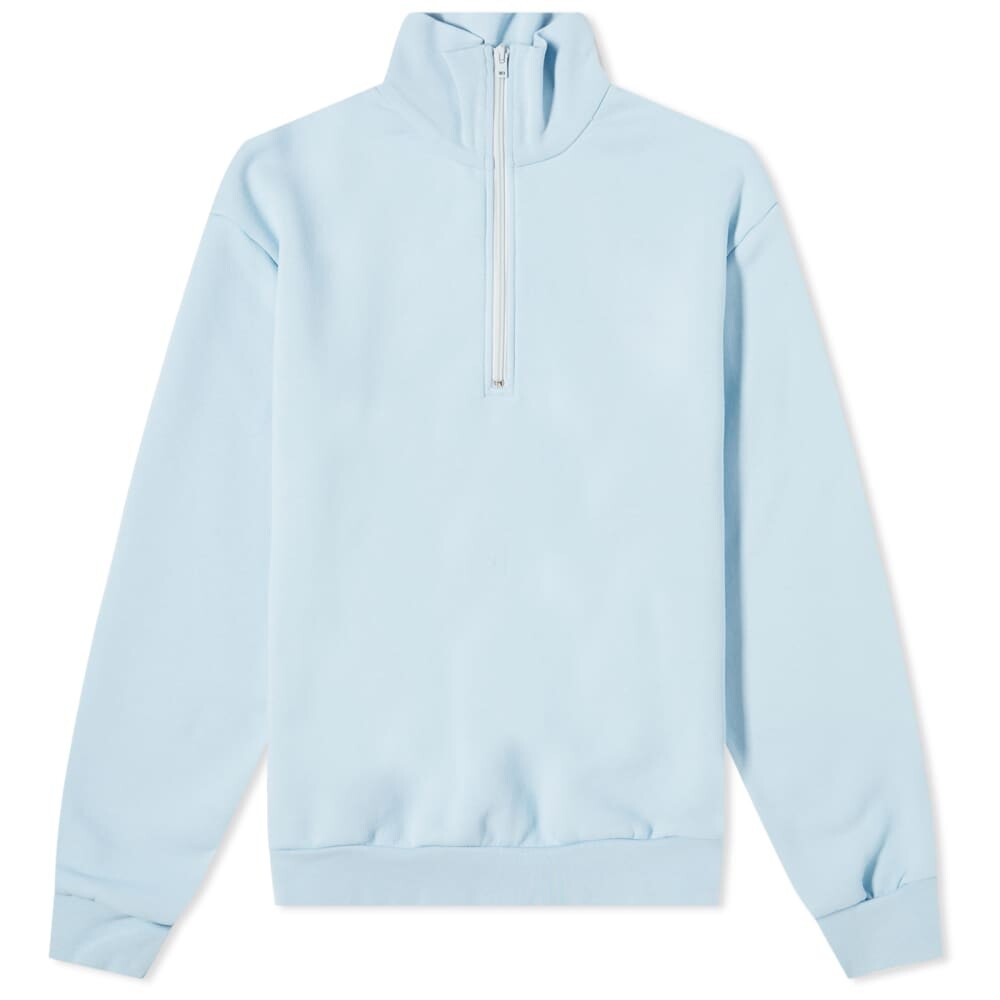 

Толстовка Acne Studios Frenrik Quarter Zip Sweat, Синий