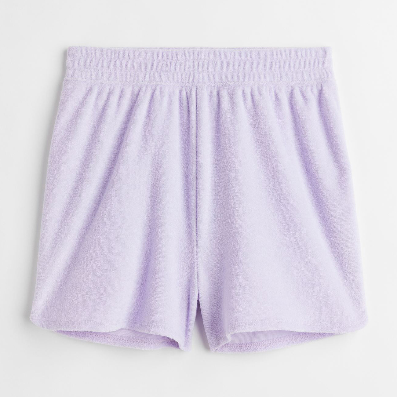 Махровые шорты H&M, светло-фиолетовый