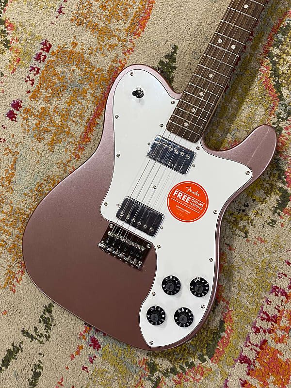 

Squier Affinity Telecaster Deluxe Бордовый туман
