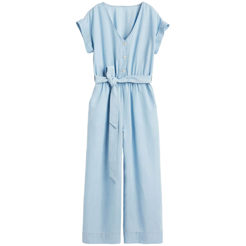 

Комбинезон H&M V-neck Denim, голубой