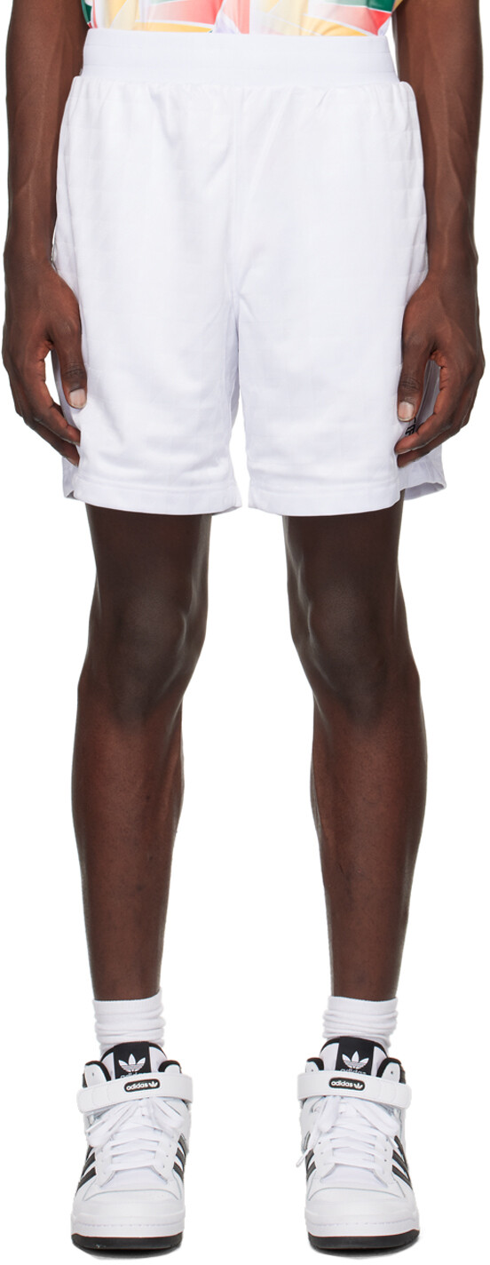 

Белые шорты с геометрическим рисунком Sergio Tacchini
