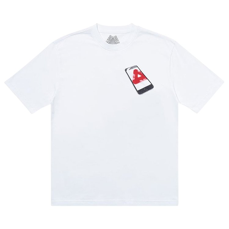 Футболка Palace Tri-Phone T-Shirt 'White', белый футболка palace tri ternity t shirt white белый