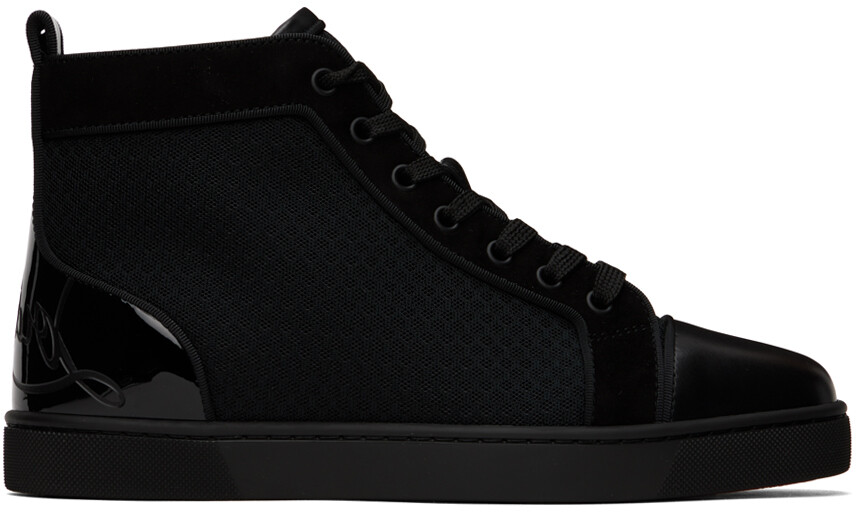 

Черные кроссовки Fun Louis Christian Louboutin