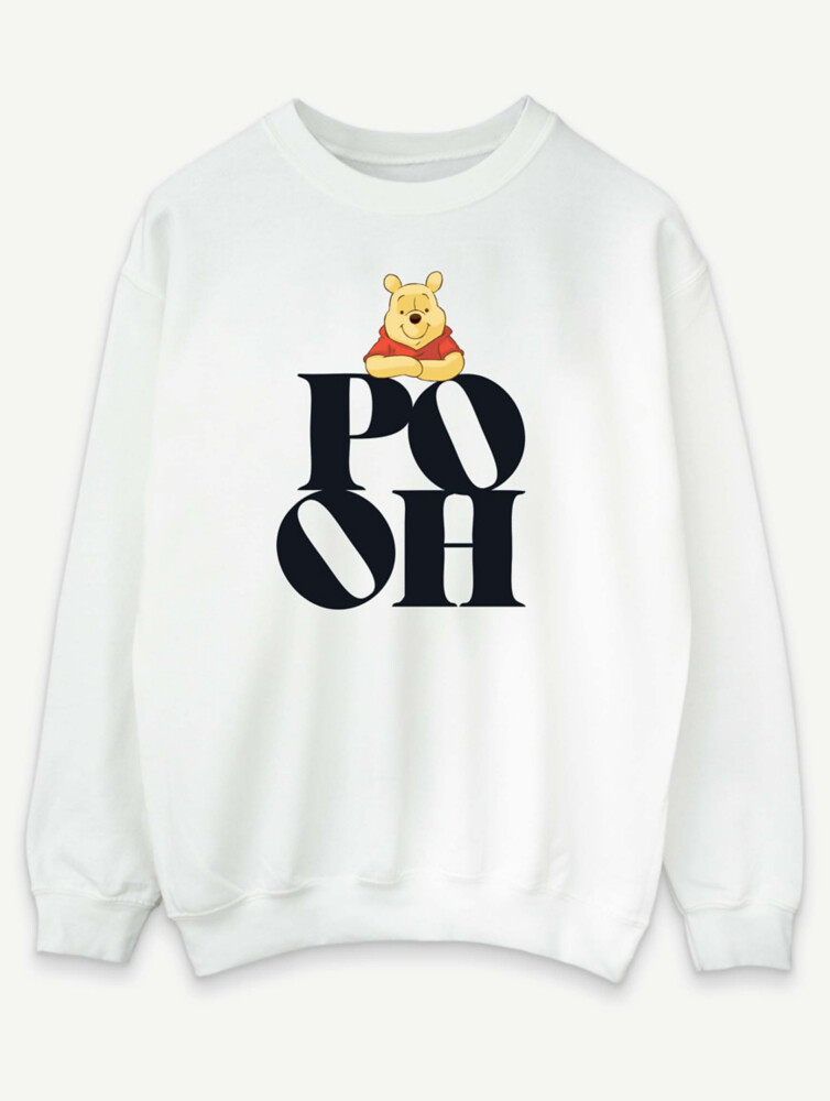

Белая толстовка с принтом NW2 Disney Winnie The Pooh George., белый