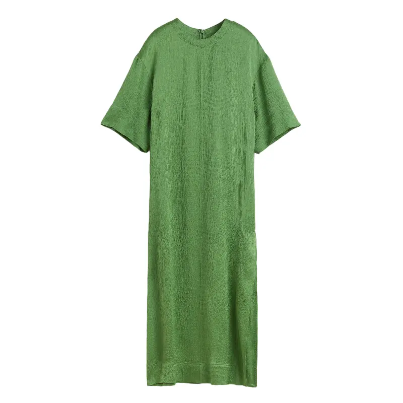 

Платье из шелка H&M Maxi, зеленый