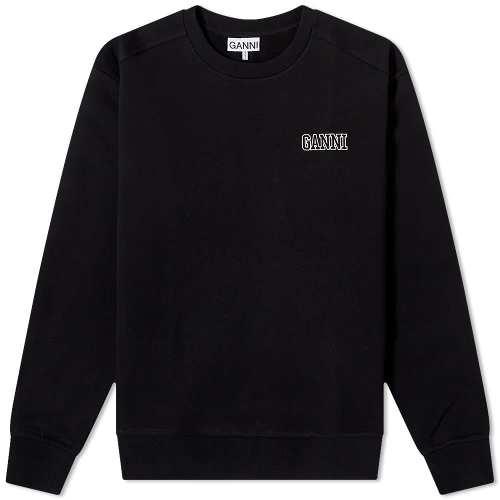 

Толстовка GANNI Drop Shoulder Crew Sweat