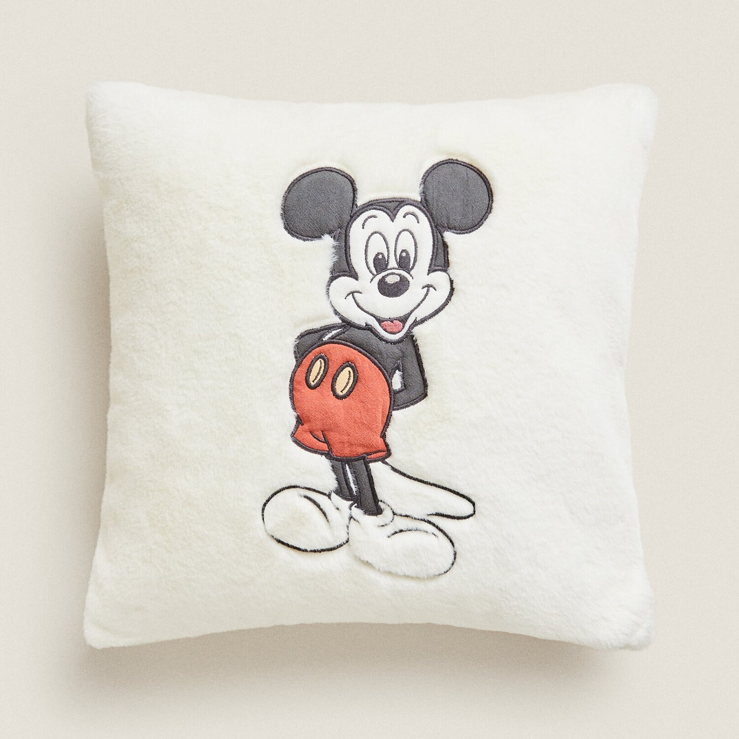 

Чехол для подушки Zara Home Disney Mickey Mouse Cushion, кремовый