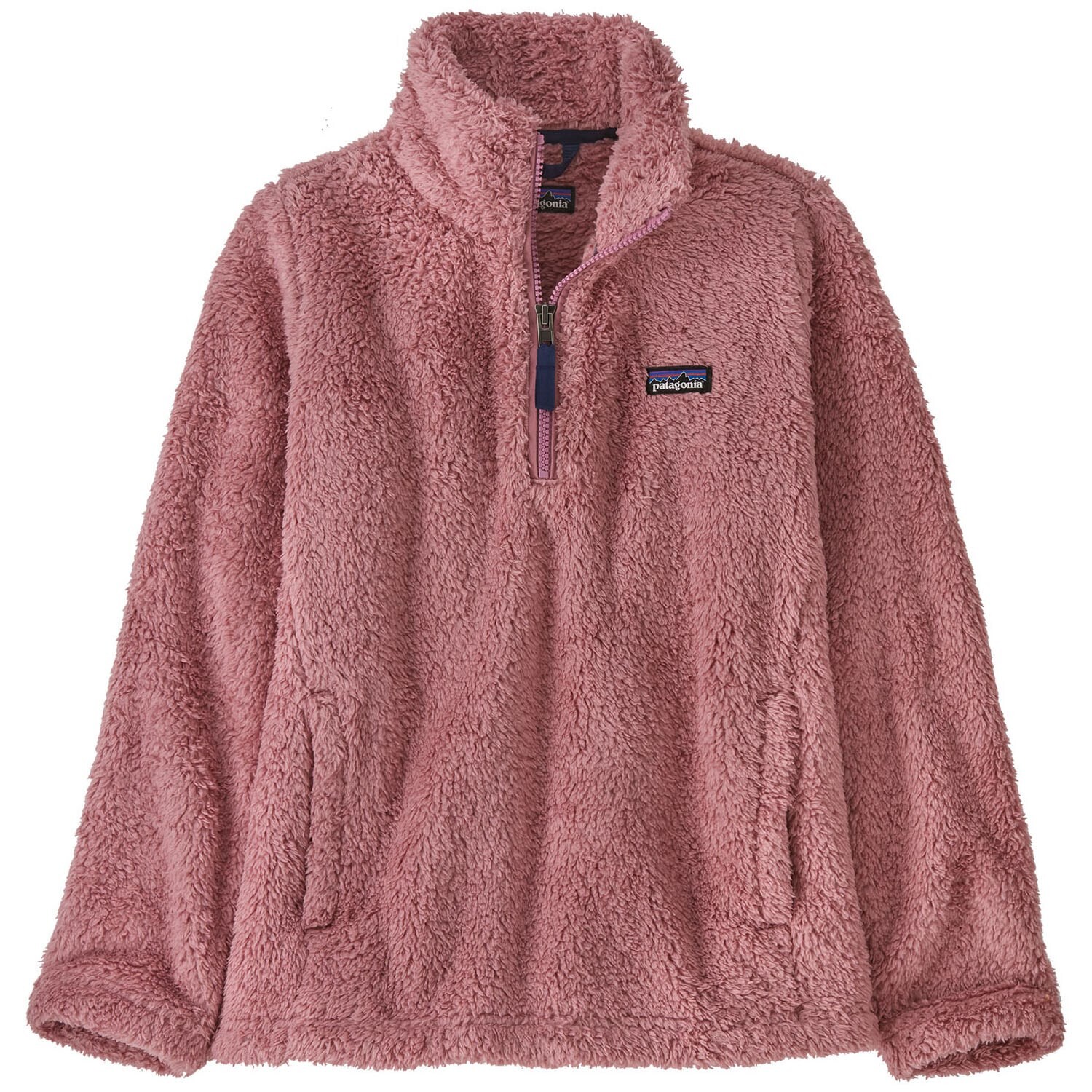 

Куртка Patagonia Los Gatos флисовый с молнией 1/4 для девочки, розовый