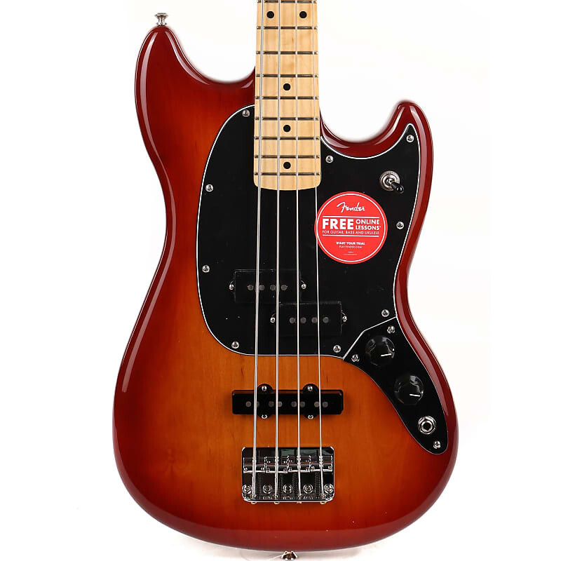 

Бас-гитара Fender Player Mustang P/J Sienna Sunburst
