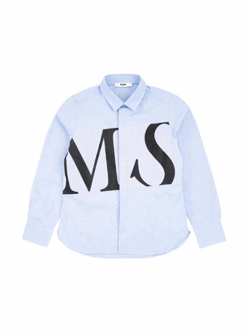 

Рубашка с логотипом MSGM