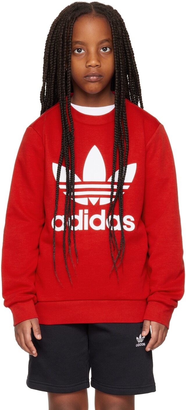 

Детская толстовка Red Trefoil Big Kids adidas Kids