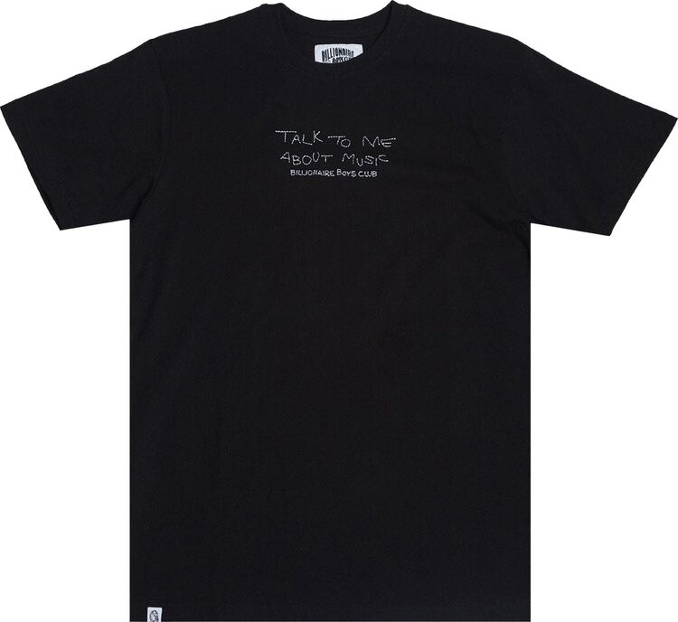 

Футболка Billionaire Boys Club Music Talk Tee 'Black', черный