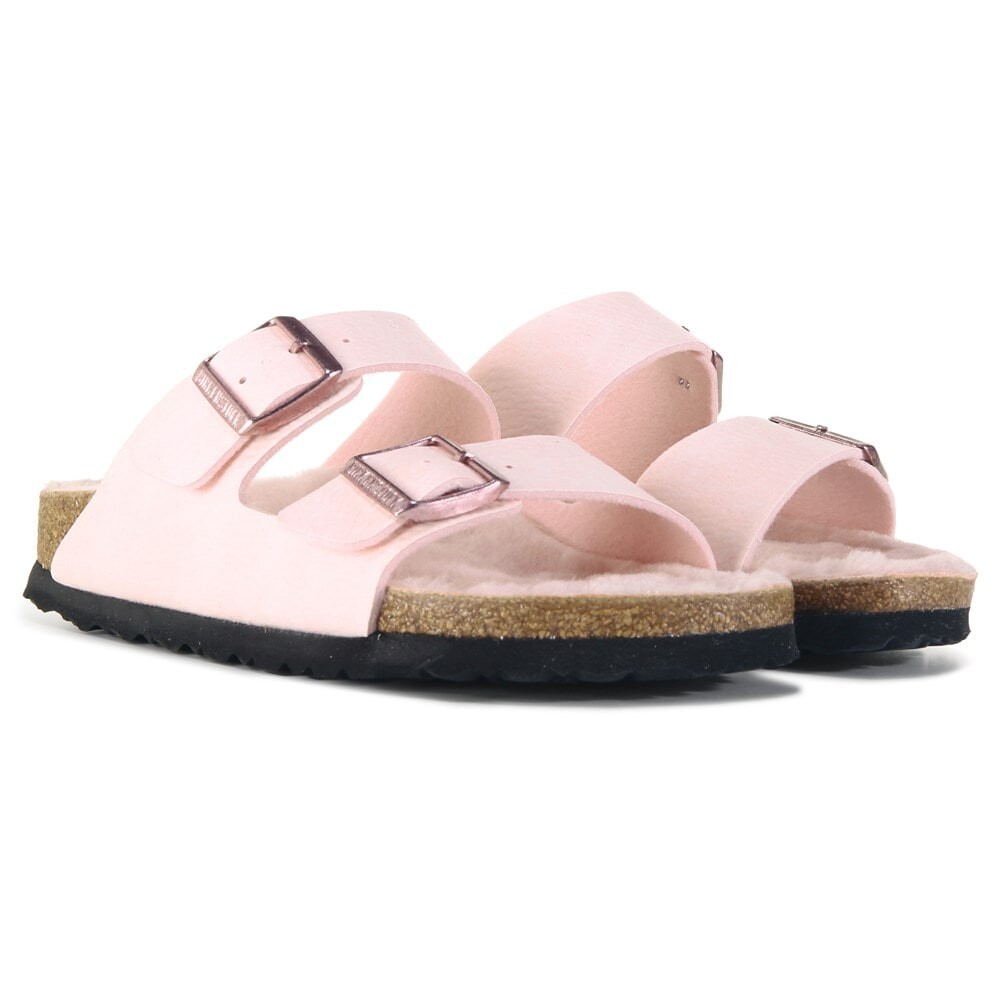 

Женские сандалии из овчины Аризона со стелькой Birkenstock, цвет desert light rose