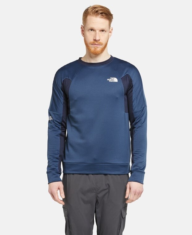

Флисовая рубашка The North Face, синий