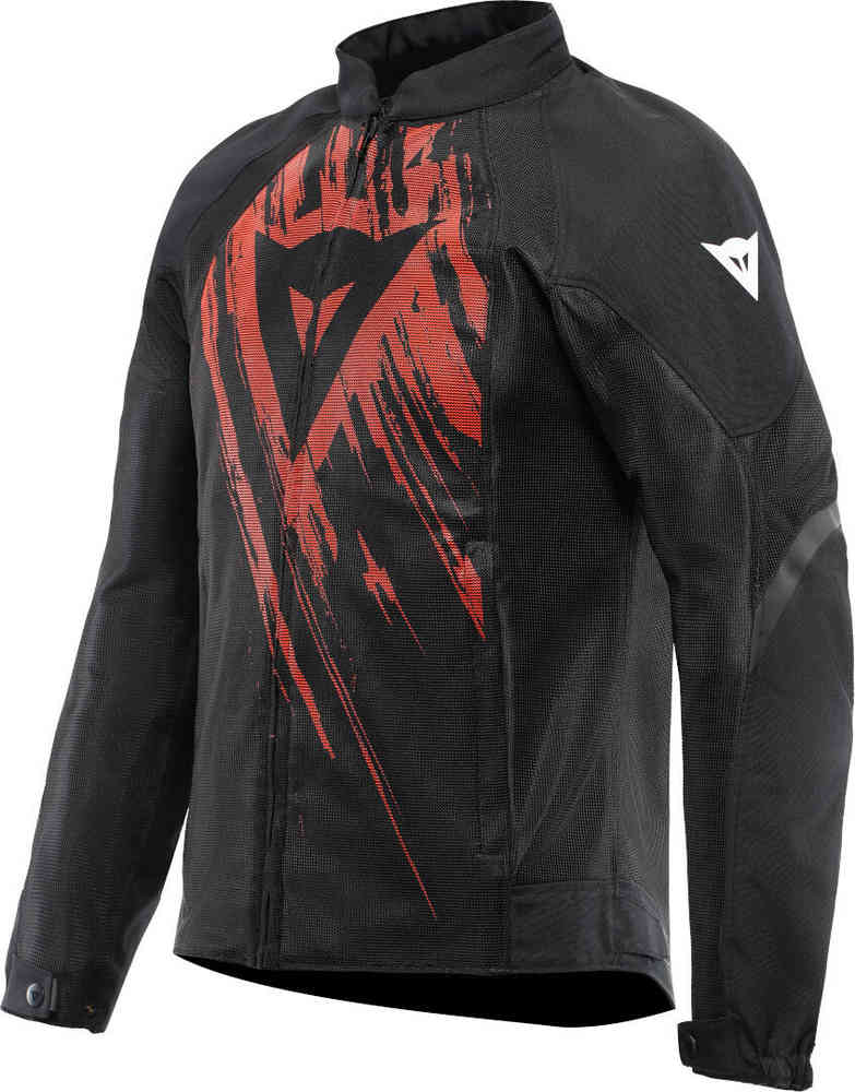 Мотоциклетная текстильная куртка HerSphere Tex Tarmac Dainese, черный красный мотоциклетная куртка для мужчин полноразмерная защита для мотокросса гоночная мотоциклетная куртка защита для езды на мотоцикле параме