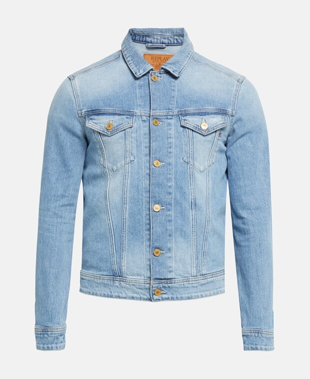 

Джинсовая куртка Replay, светло-синий