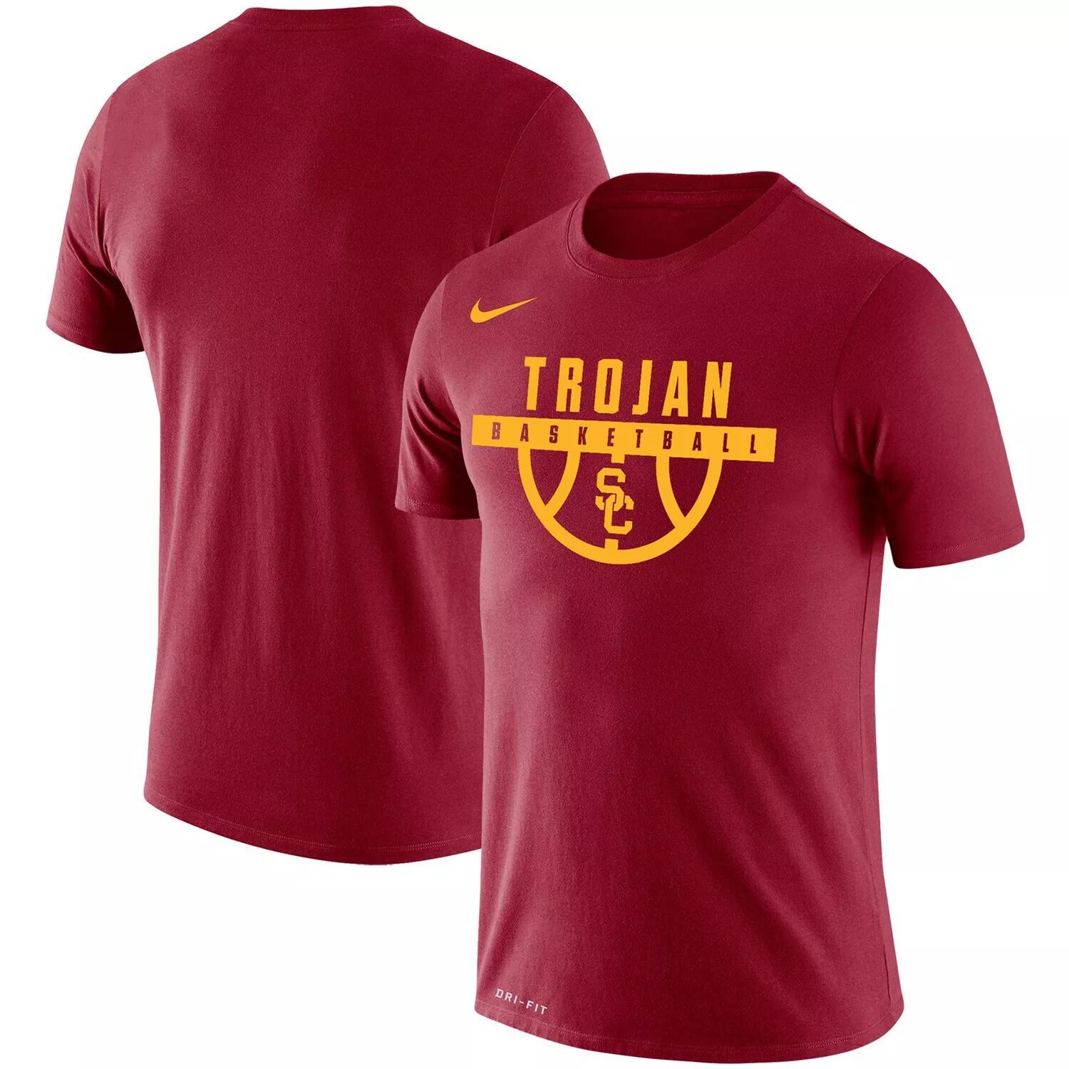 

Мужская футболка Cardinal USC Trojans Basketball Drop Legend Performance Nike