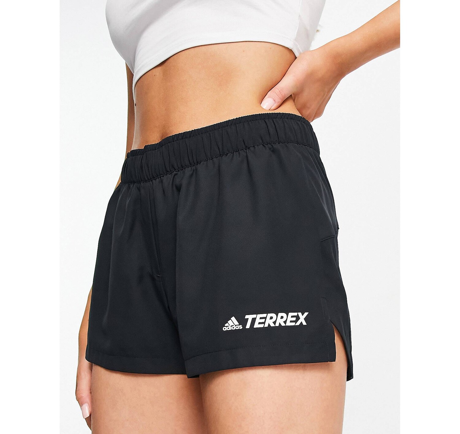 

Черные шорты с логотипом adidas Terrex Trail adidas performance