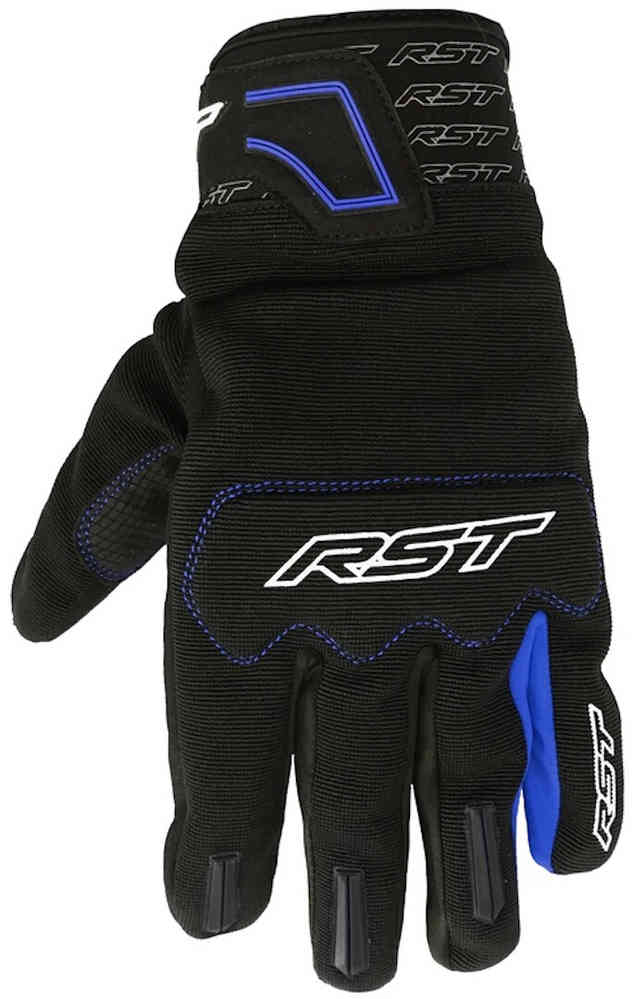 Мотоциклетные перчатки для райдера RST, черный/синий мотоциклетные перчатки fulcrum rst