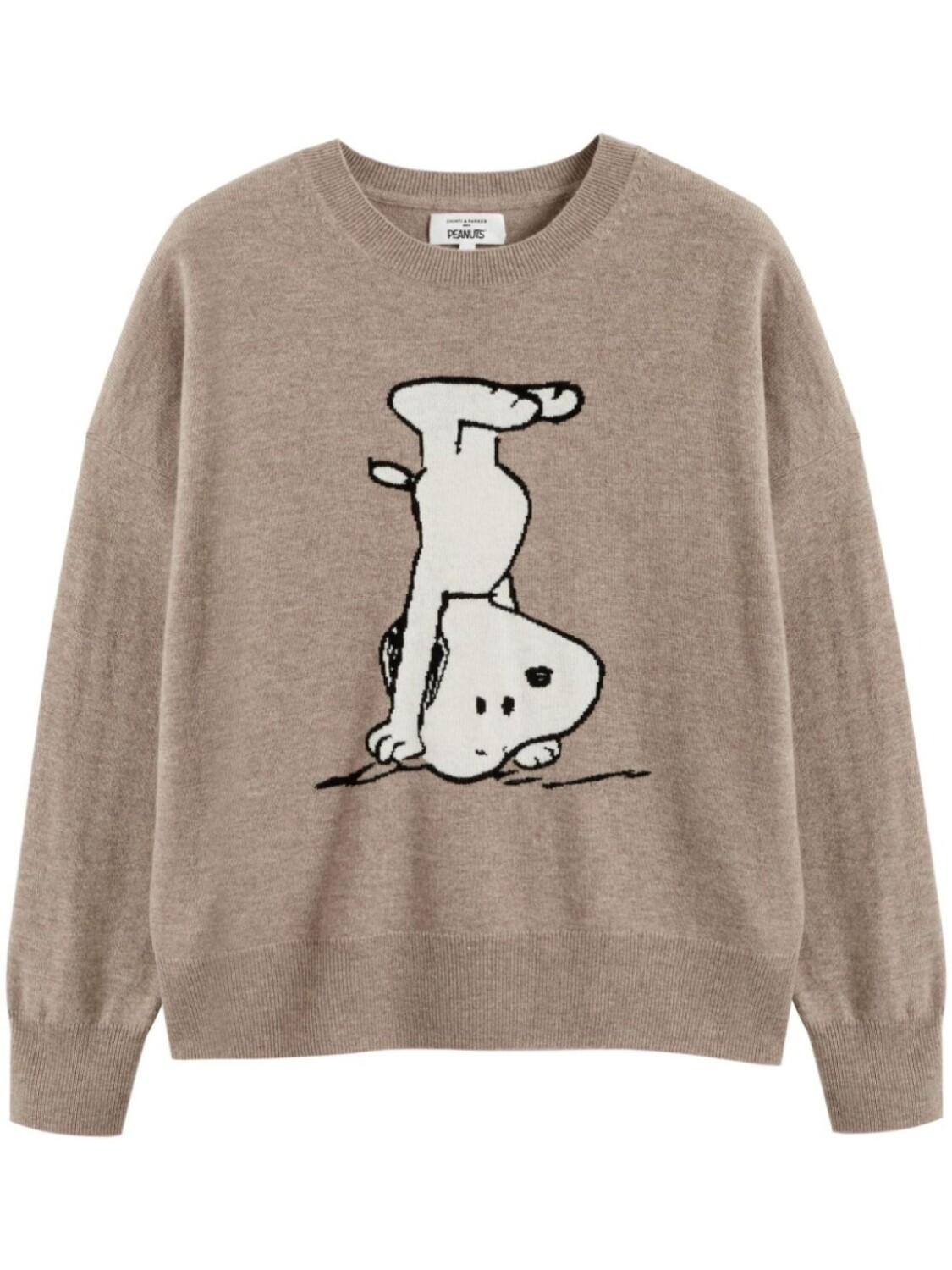 

Chinti & Parker джемпер Handstand Snoopy, серый