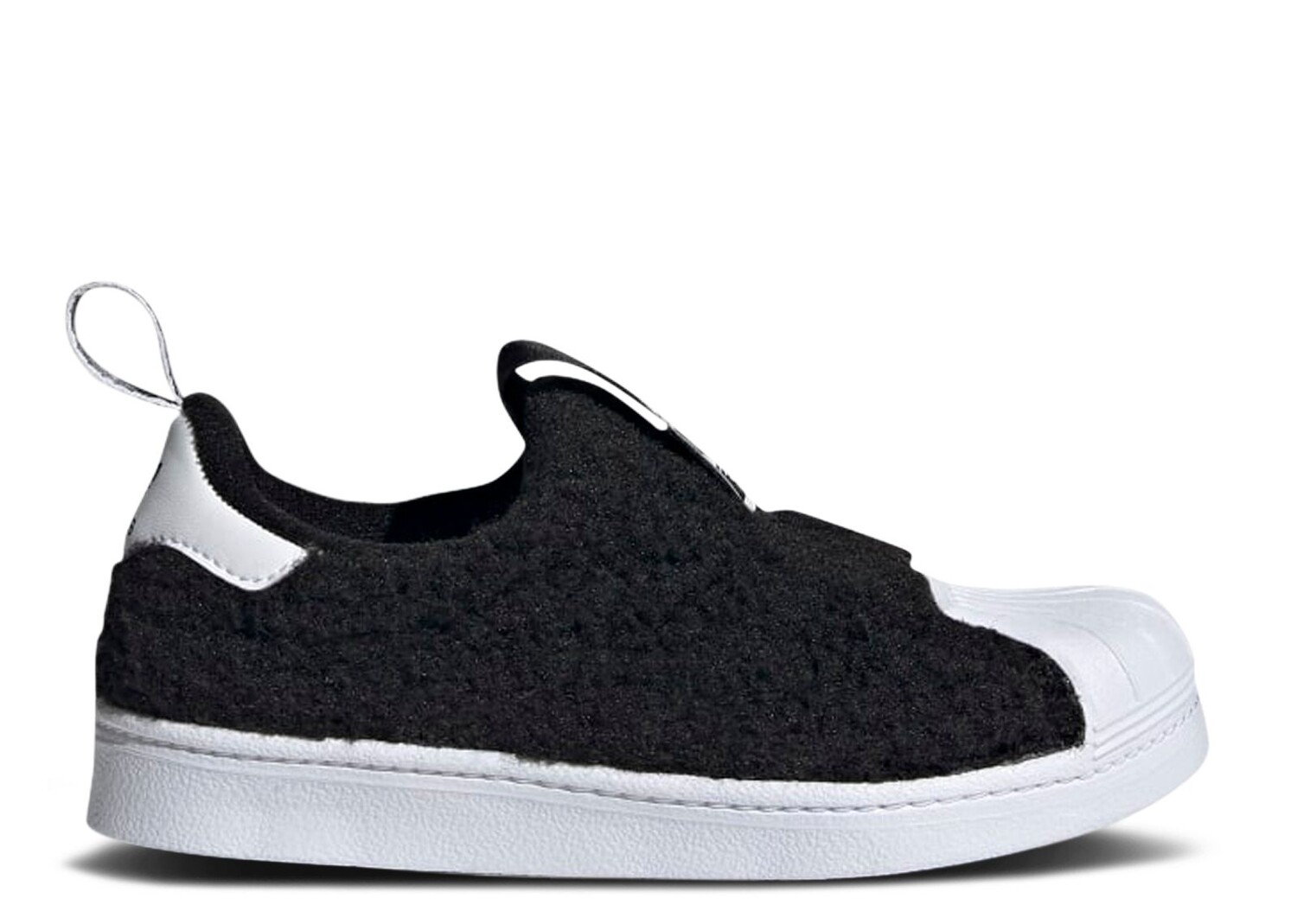 

Кроссовки adidas Superstar 360 J 'Black Teddy Bear Fur', черный