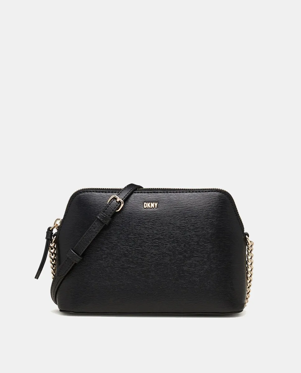 

Сумка через плечо DKNY Bryant из ПВХ с длинной ручкой и застежкой-молнией, черный