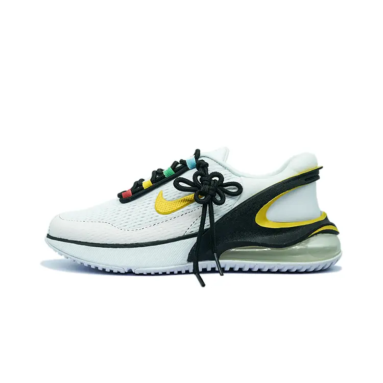 

Кроссовки Nike Air Max 270 Lifestyle Shoes Women's Low-top Pink/Yellow, белый