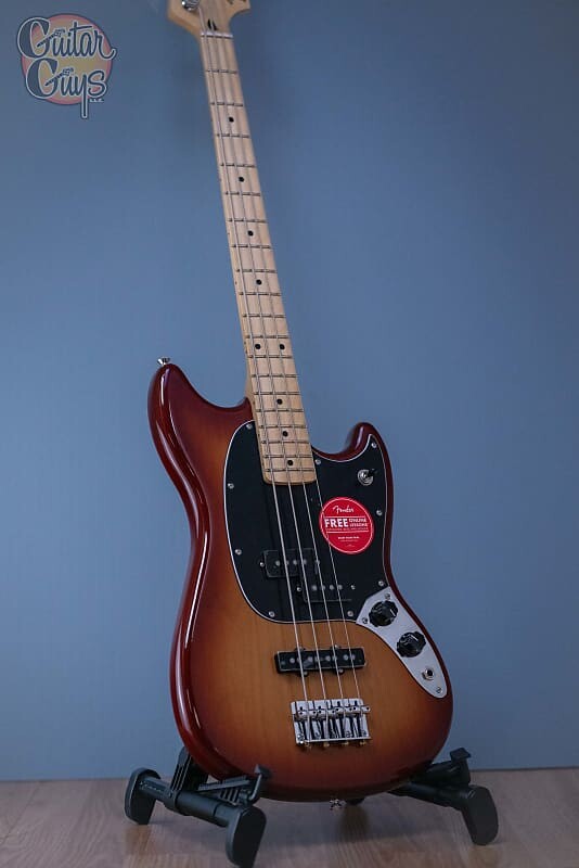 

Басс гитара Fender Mustang Bass PJ Sienna Sunburst