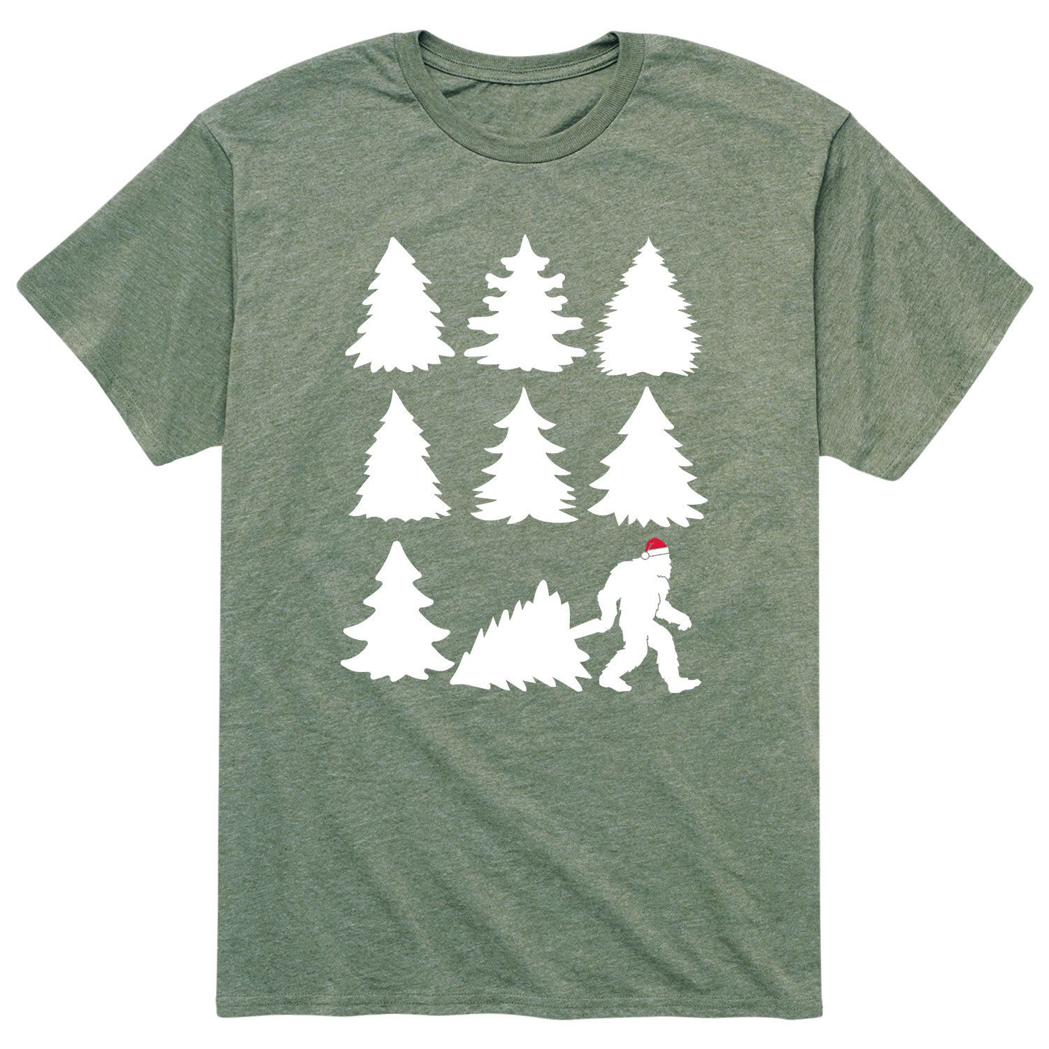 Мужская футболка Sasquatch Tree Licensed Character