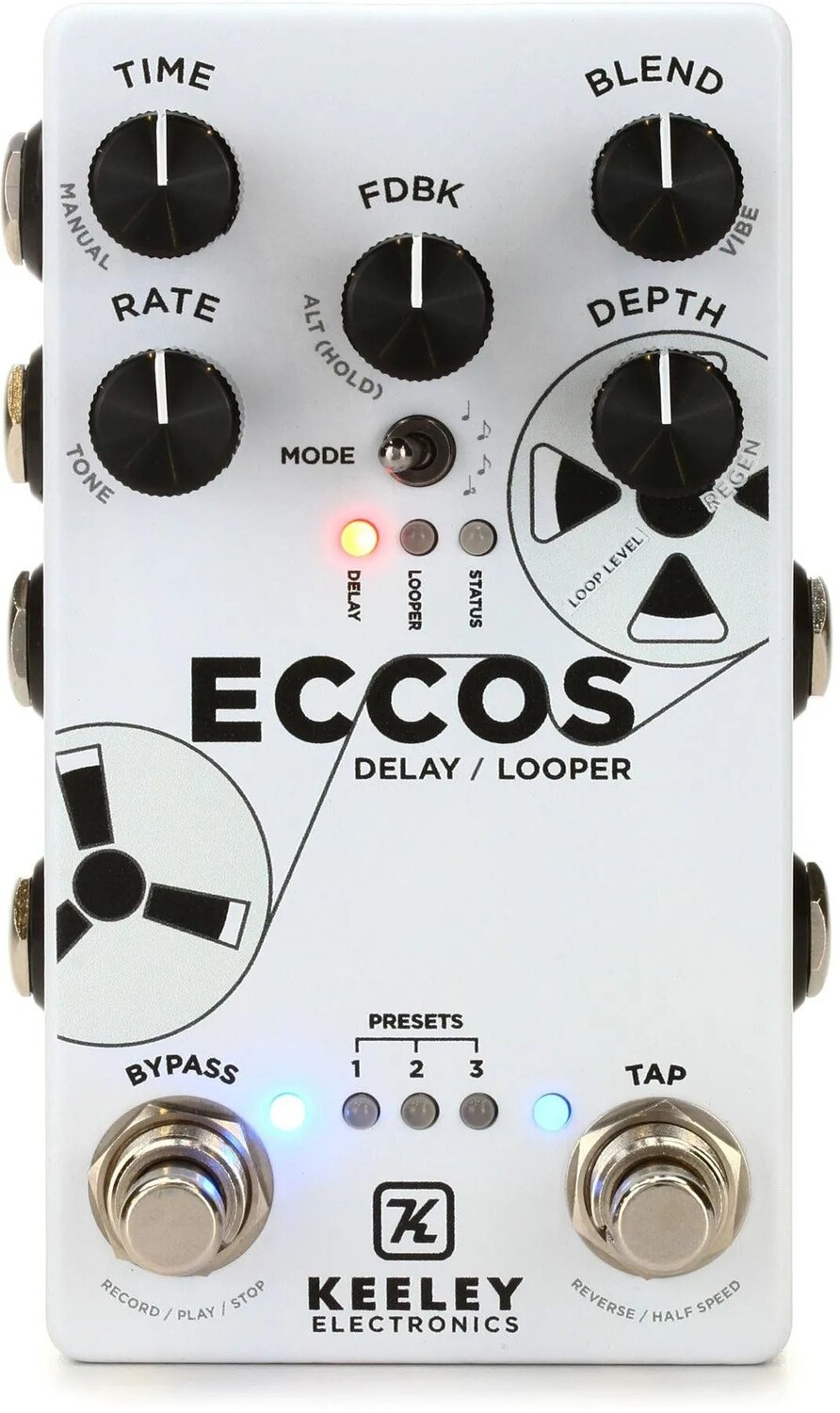 

Keeley ECCOS Delay/Педаль Looper