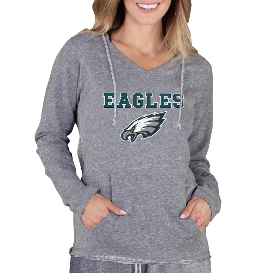 

Футболка с длинным рукавом Concepts Sport Philadelphia Eagles, серый