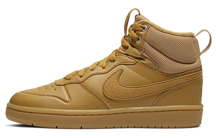 

Женские кроссовки для скейтбординга Nike Court Borough Mid 2 (Gs) пшеничные