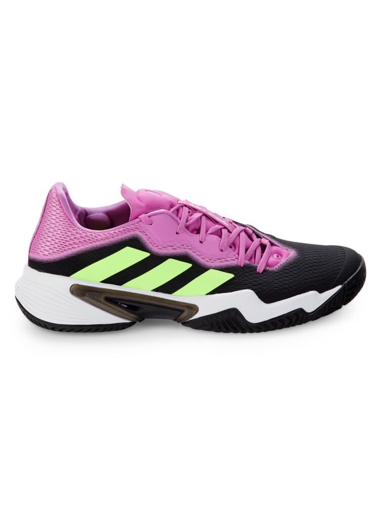 

Кроссовки Barricade с цветными блоками Adidas, цвет Carbon Multi