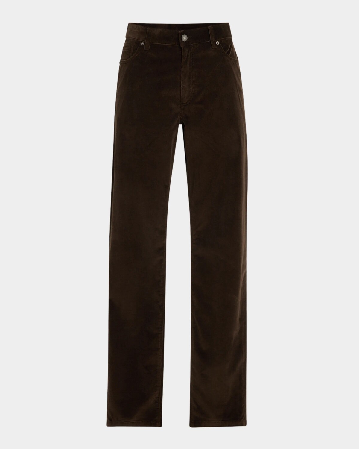 

Мужские вельветовые брюки с пятью карманами Cashco Zegna, цвет Dk Brw Sld