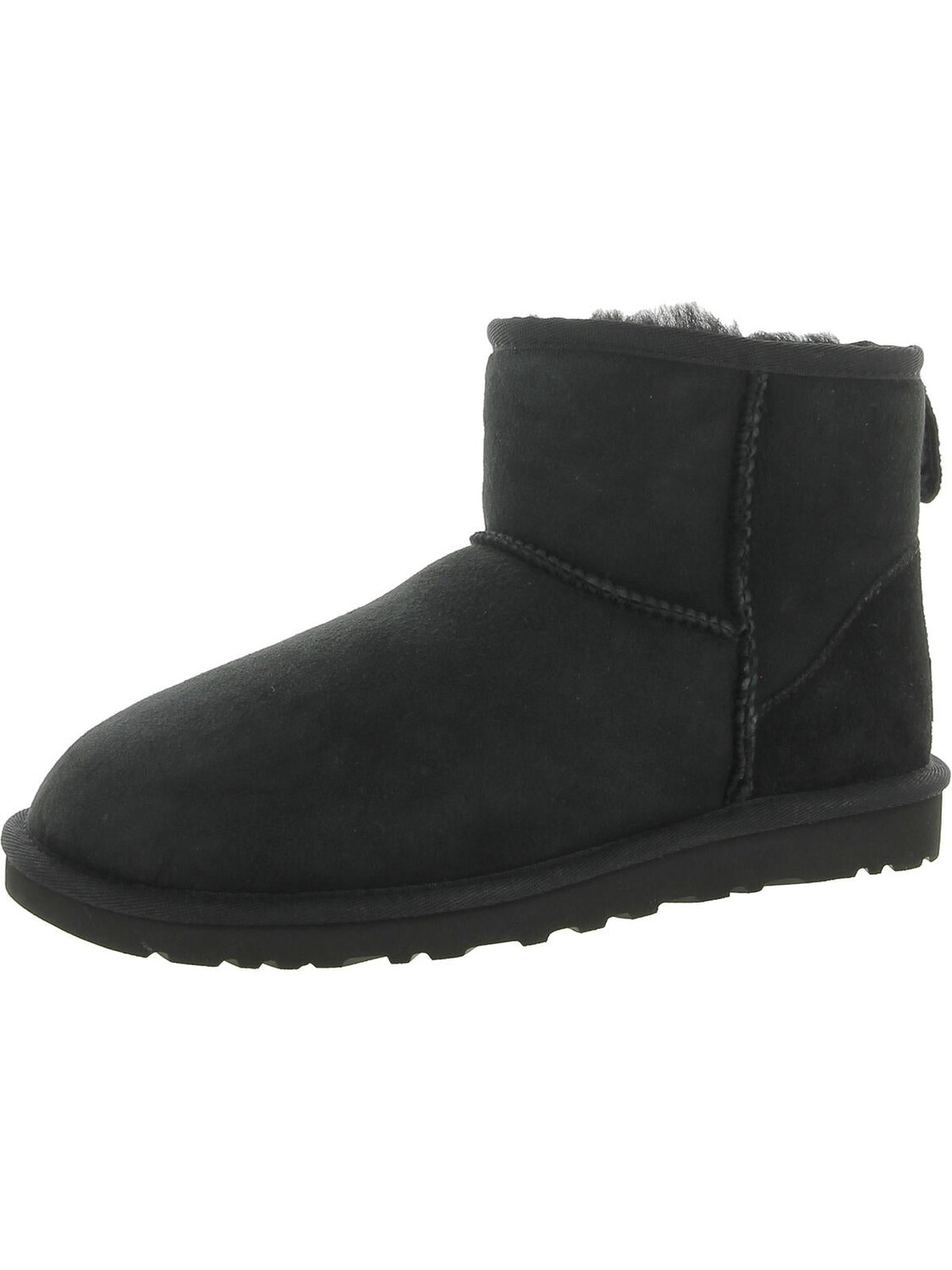 

Классические мини-мужские замшевые ботильоны без шнуровки UGG, цвет Black Suede