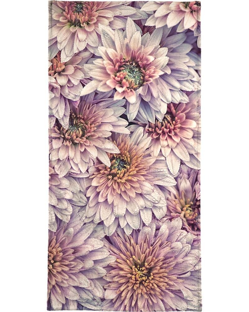 

Полотенце для ванной Juniqe Wheeping Chrysanthemums, розовый