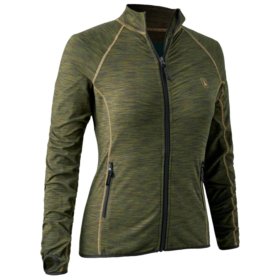 

Флисовая жилетка Deerhunter Women's Insulated Fleece, цвет Green Melange