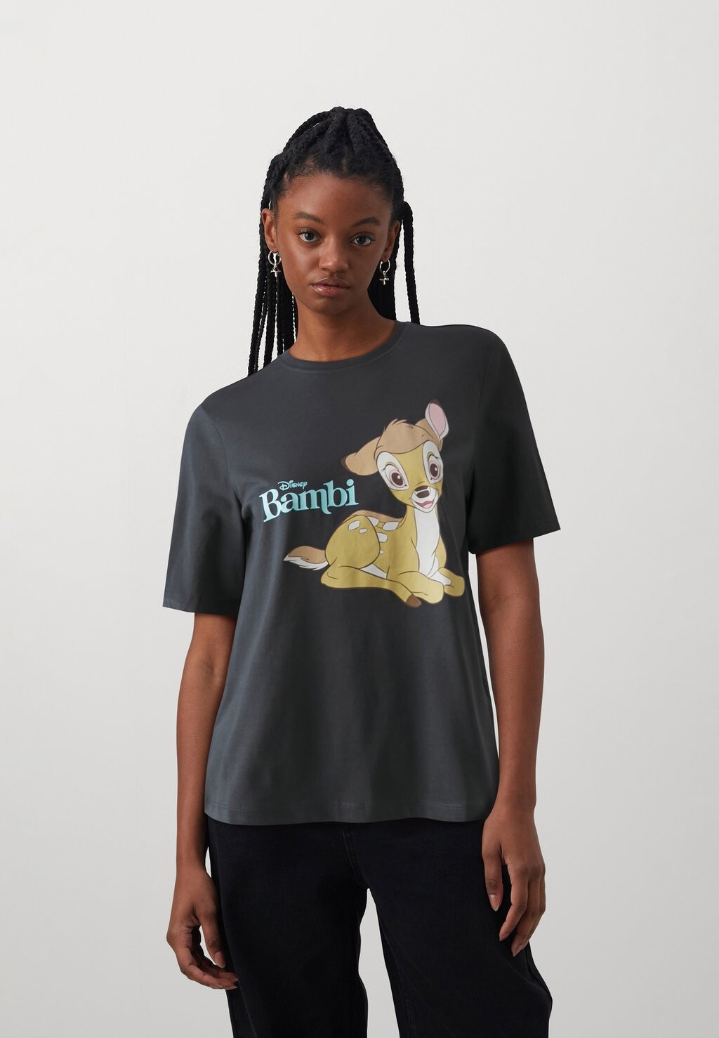 

Футболка с принтом ONLDISNEY BAMBI ONLY, черный