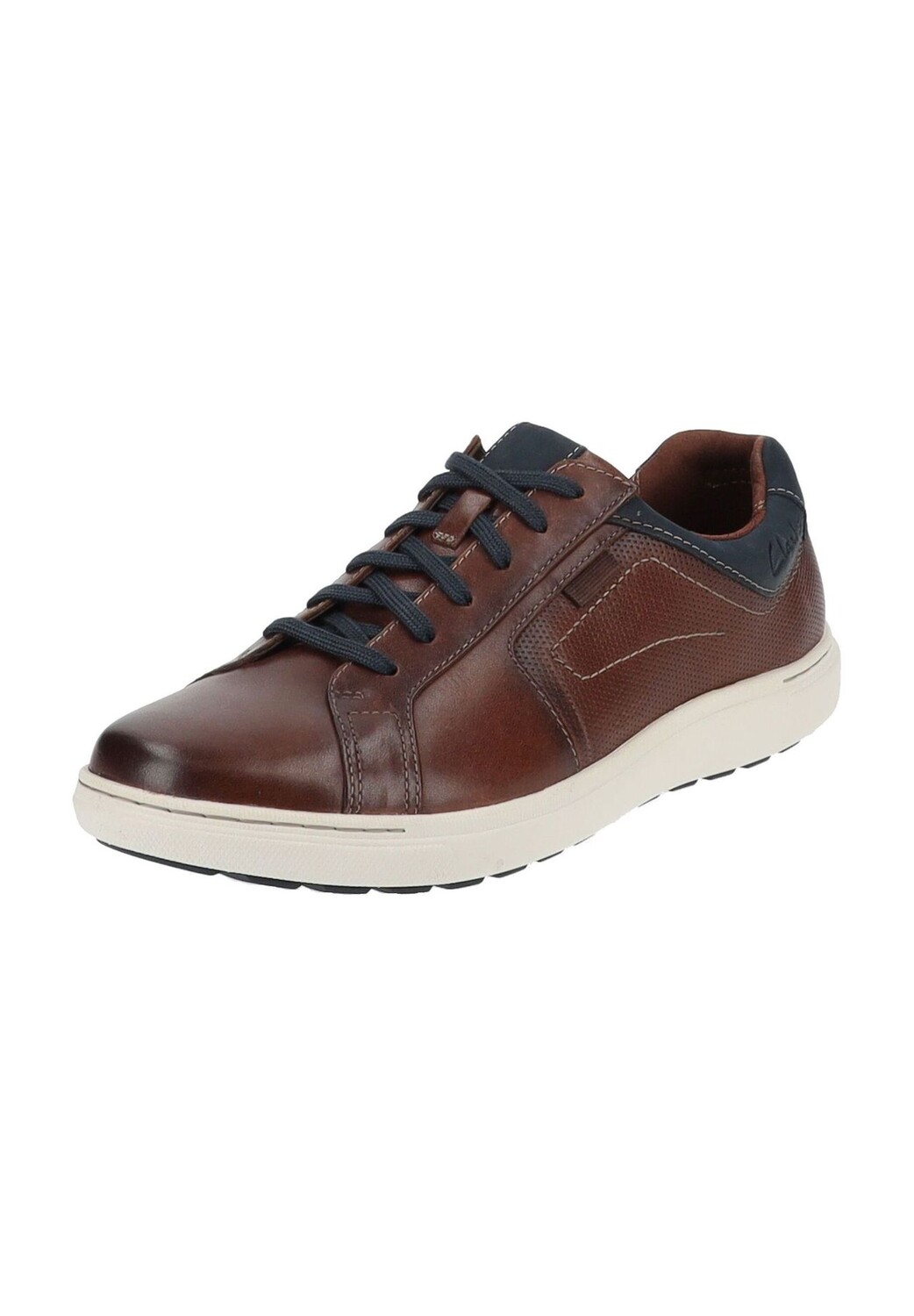 

Кожаные кроссовки CLARKS, цвет Mahagony