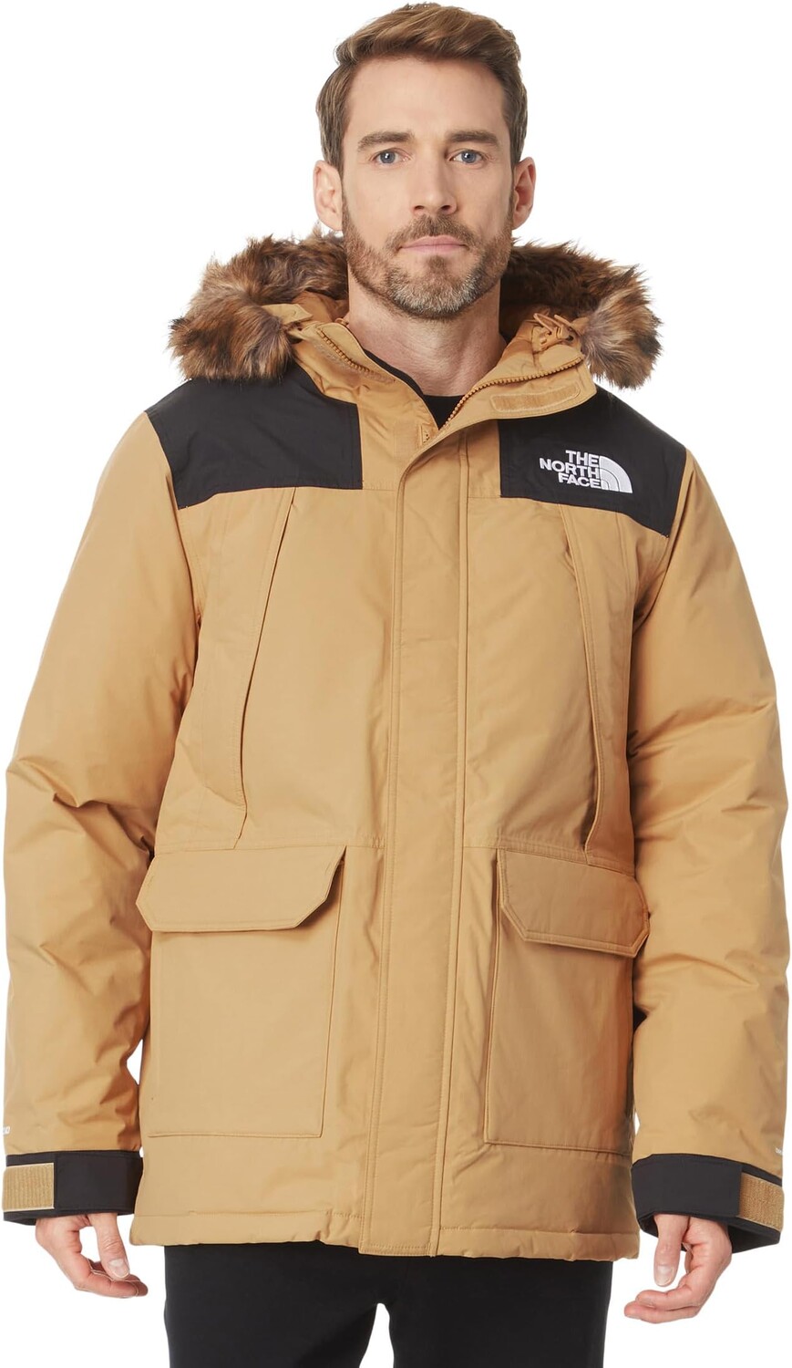 

Парка McMurdo Parka The North Face, цвет Almond Butter/TNF Black