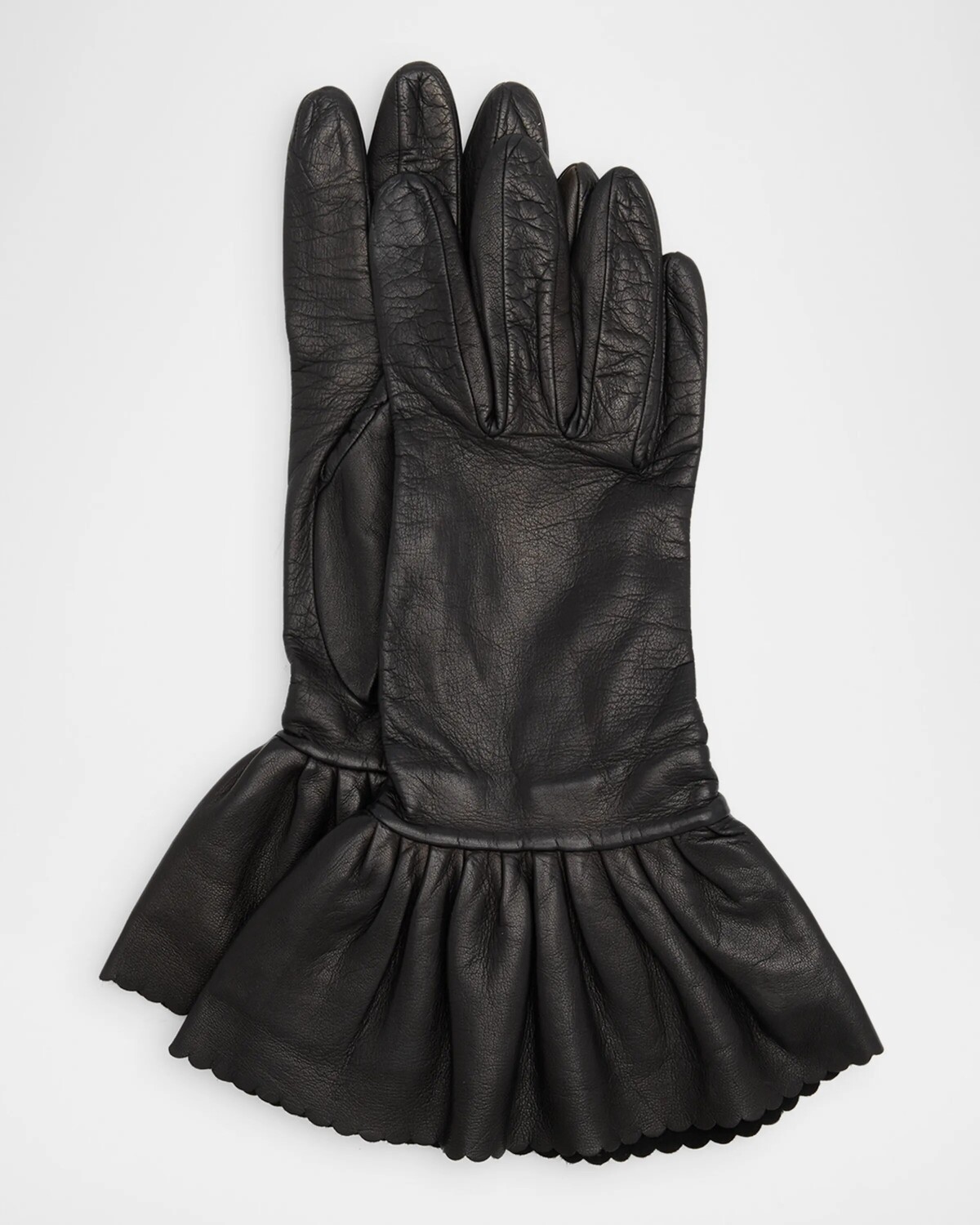 

Кожаные перчатки Danielle 3 Flare Paula Rowan, цвет Black Black
