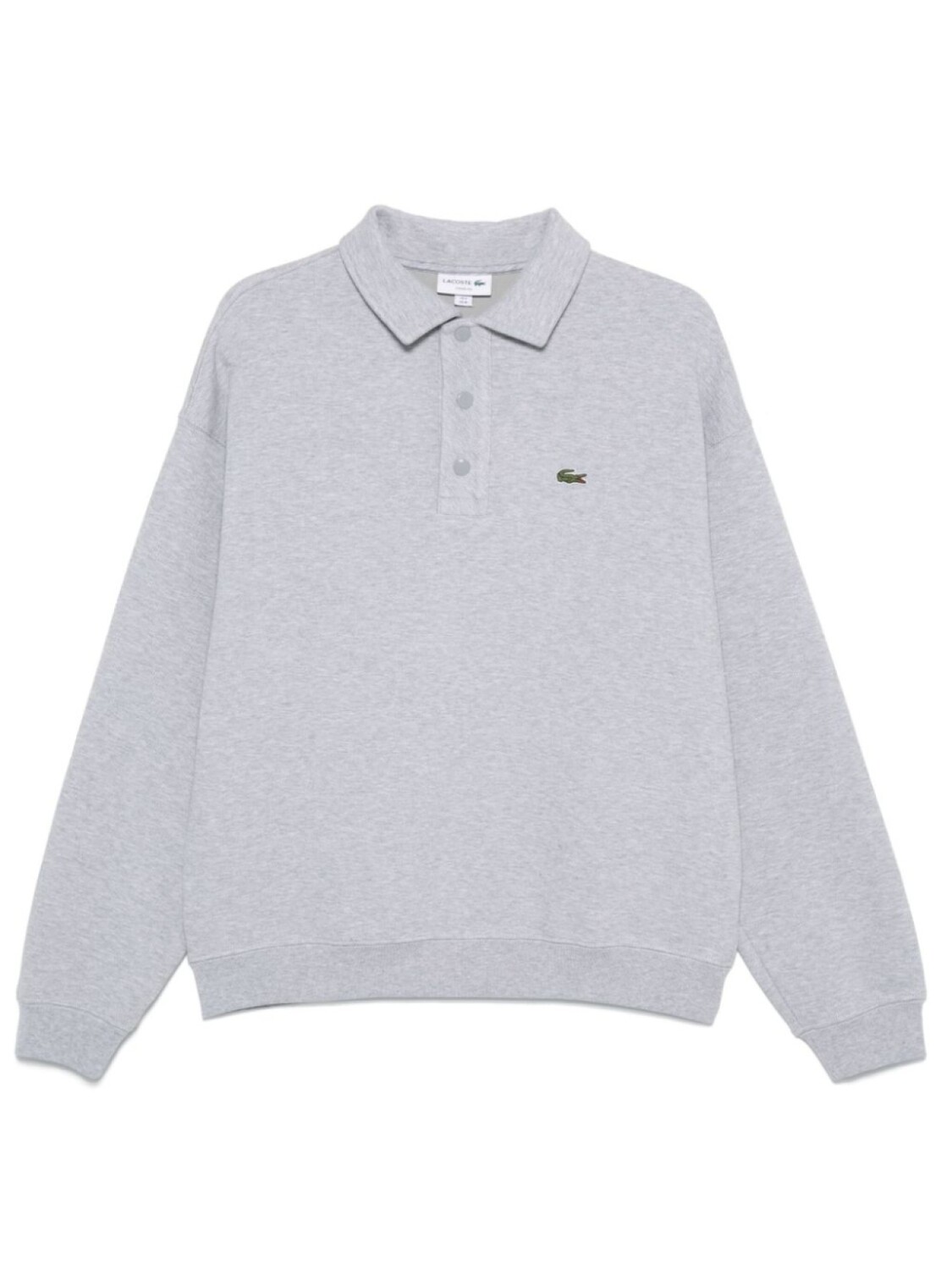 

Футболка-поло с нашивкой-логотипом Lacoste, серый