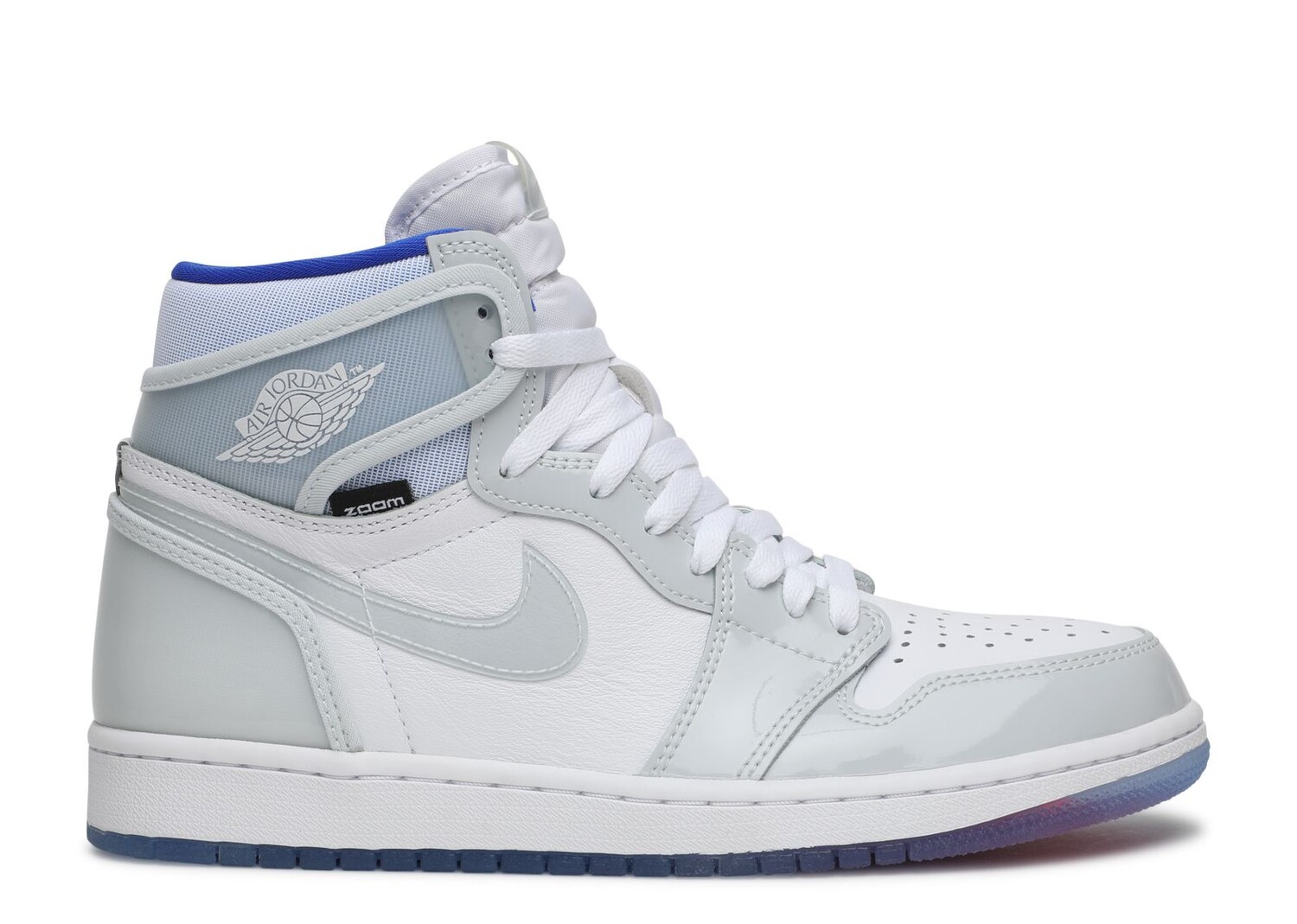 

Кроссовки Air Jordan Air Jordan 1 High Zoom 'Racer Blue', белый