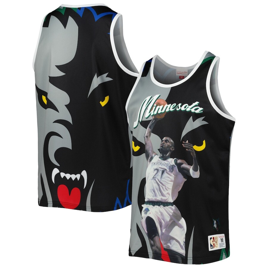 

Майка Mitchell & Ness Minnesota Timberwolves, черный