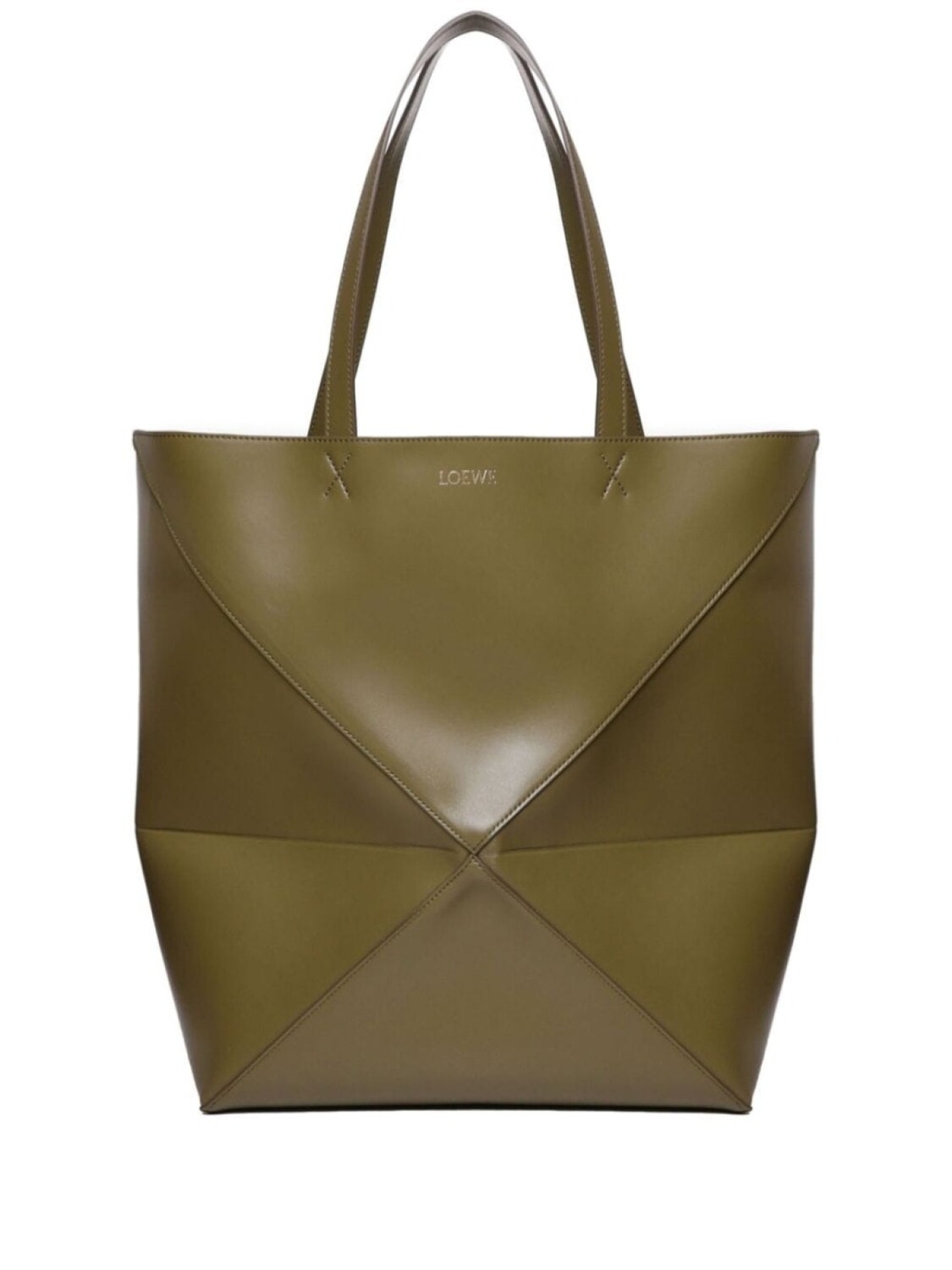 

Большая сумка-шоппер LOEWE Puzzle Fold, зеленый