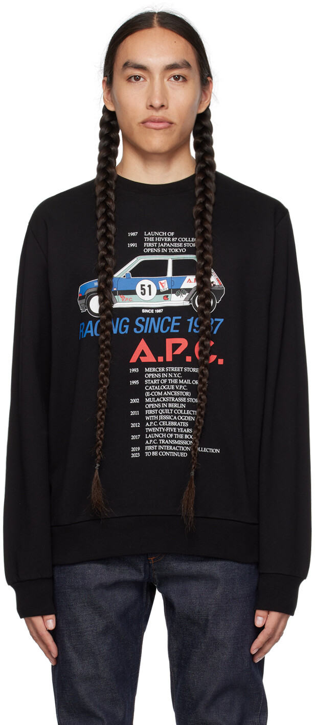 

Черный свитшот Mack A.P.C.