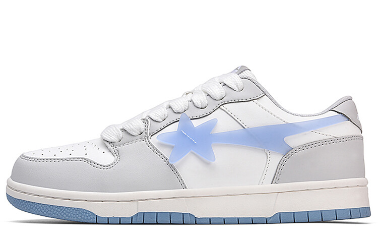 

Кроссовки Q-AND Skateboarding Shoes Unisex Low-top, светло-серый