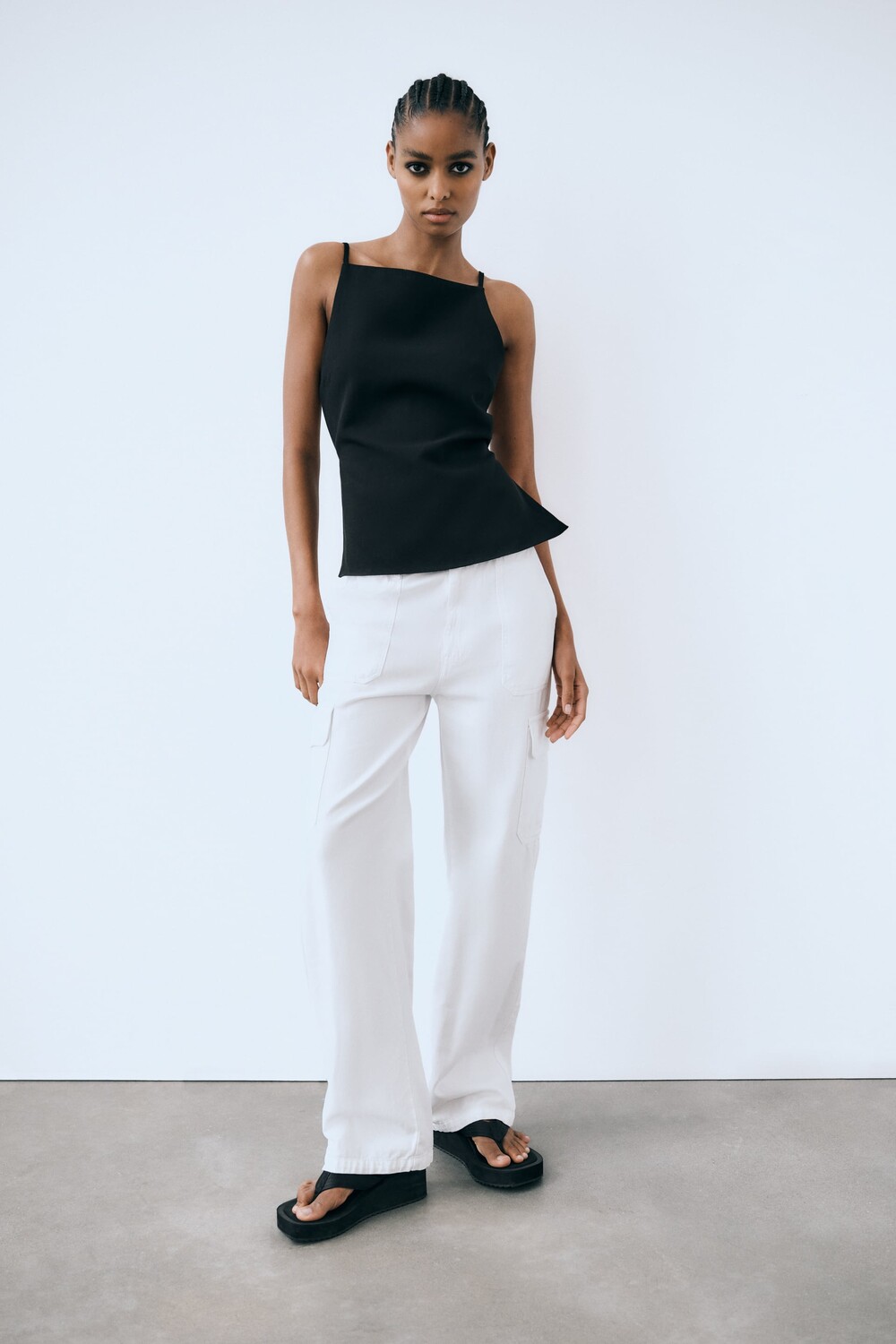 

Открытая спина Zara, черный