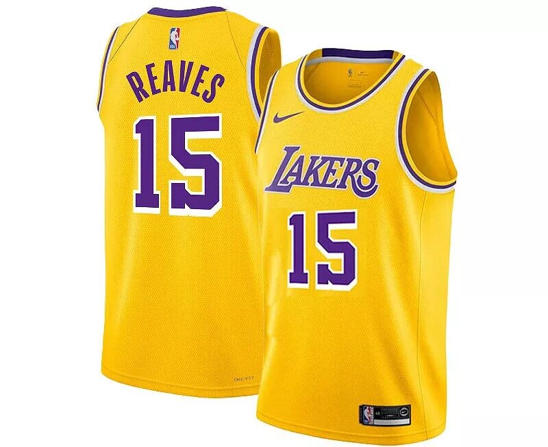 

Мужская футболка Nike Los Angeles Lakers Austin Reaves #15 Icon