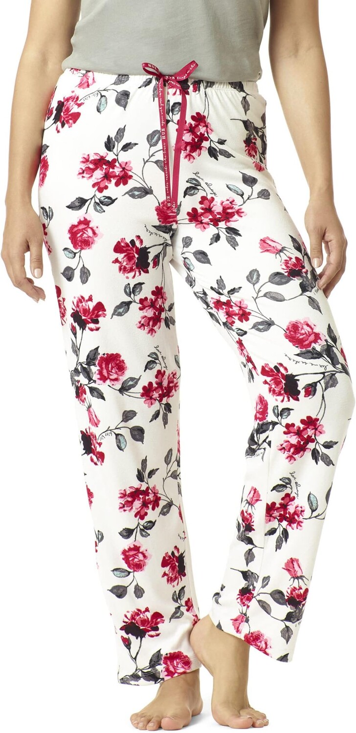 

Классические пижамные брюки Rose Mod HUE, цвет Off-White